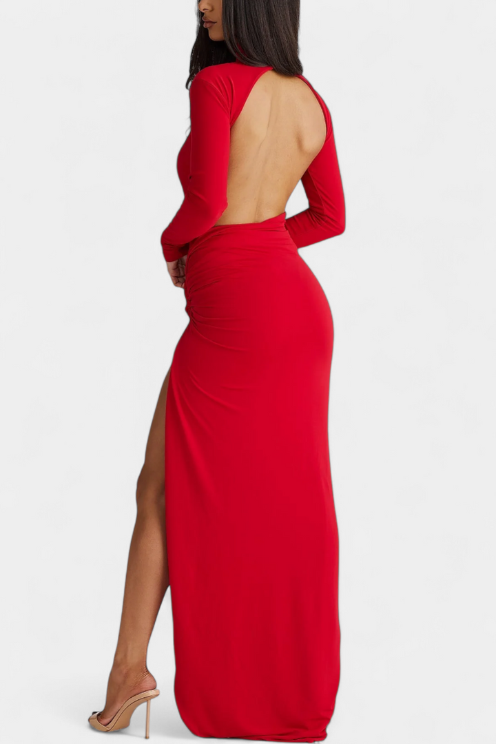 Lira Robe à Dos Nu Intemporelle