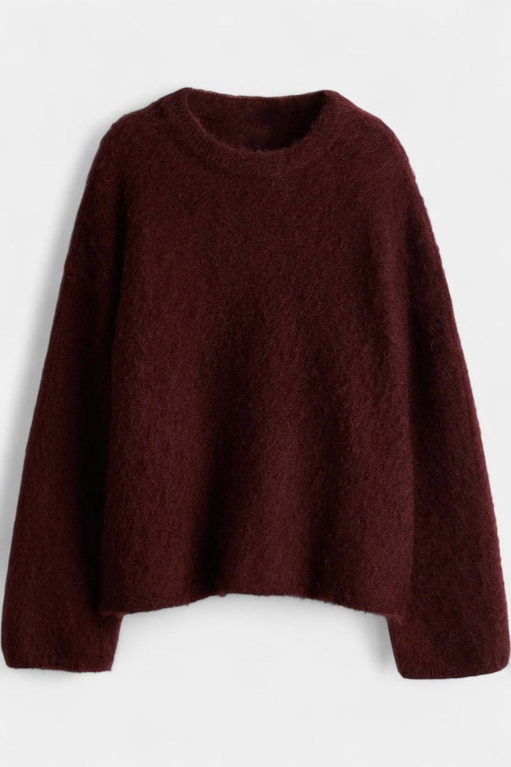 Gia Ensemble Oversized de Pull et Jupe Midi