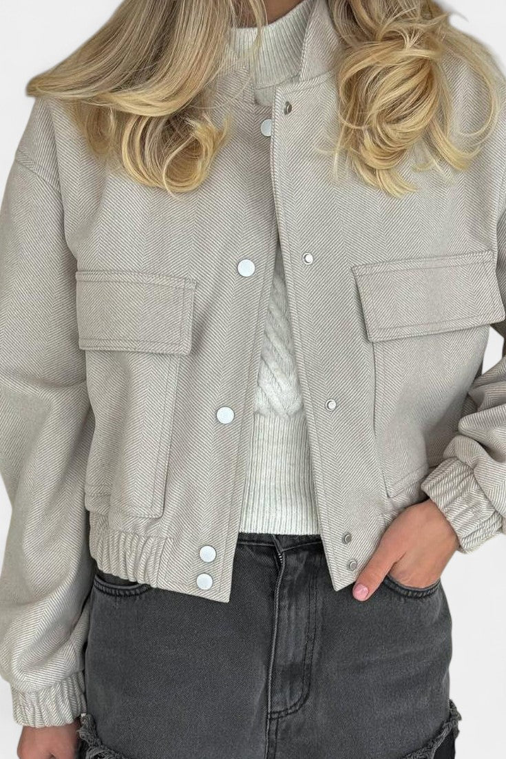 Lulu Veste Casual Minimaliste