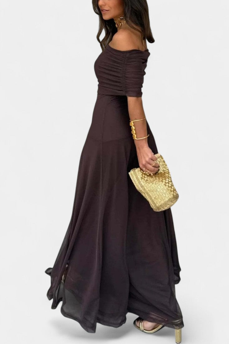 Robe Maxi Tie-Dye Jessamy à Une Épaule