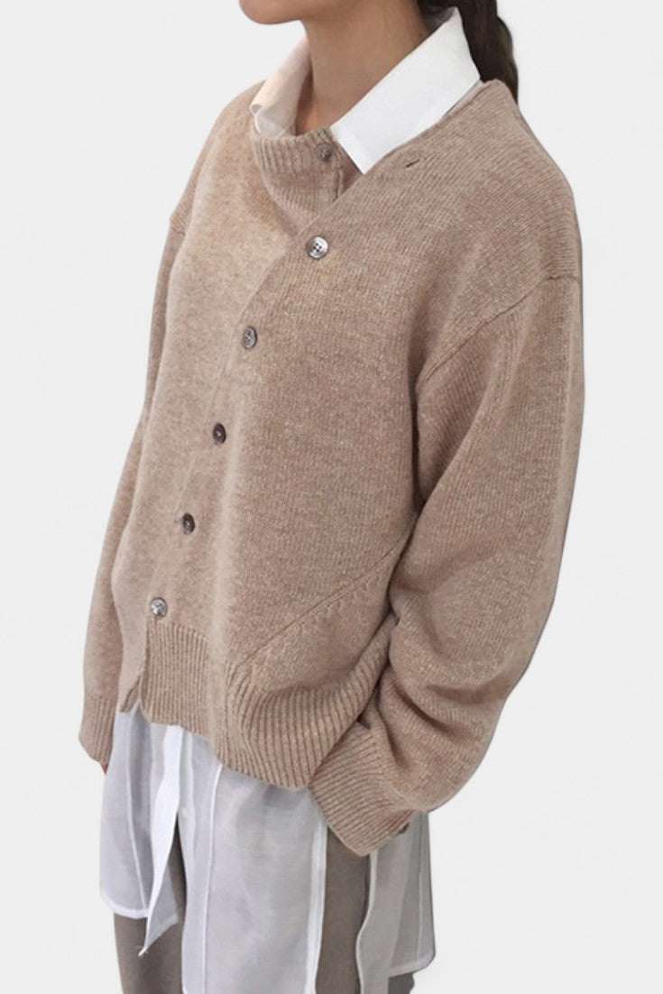Cardigan d'Hiver Wunlisa avec Boutons