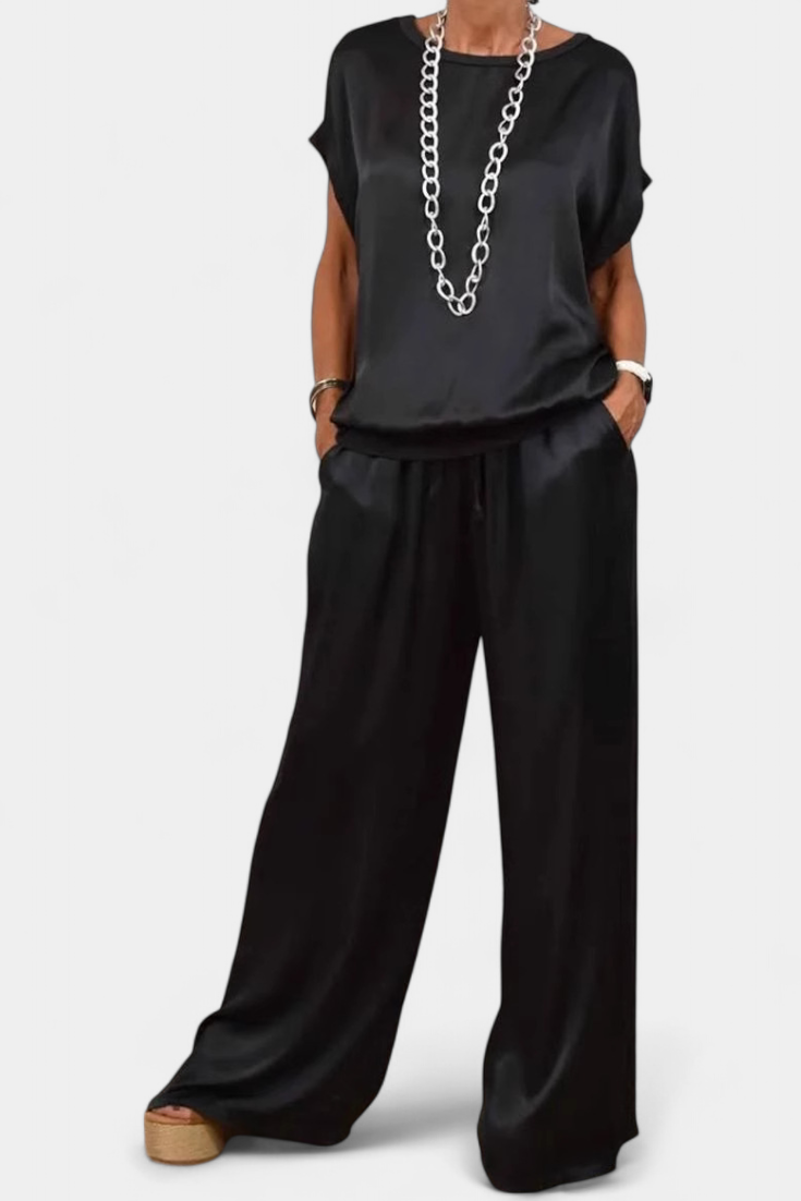 Ensemble de Printemps Blasa en Deux Pièces avec Style Sophistiqué