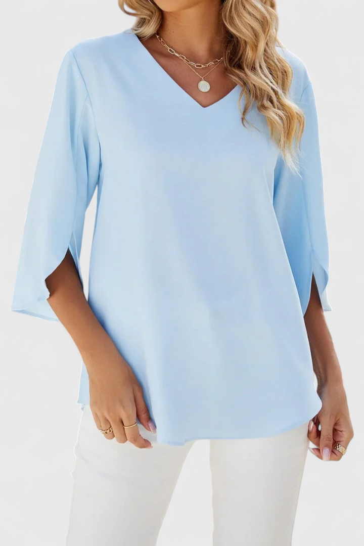 Tabitha Blouse Décontractée avec Coupe Ample et Style Sophistiqué