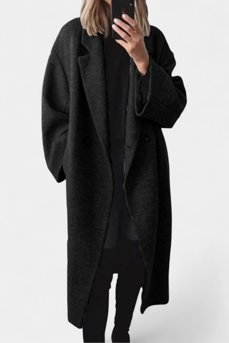 Manteau Classique Lora Felisha avec Coupe Raffinée et Style Intemporel