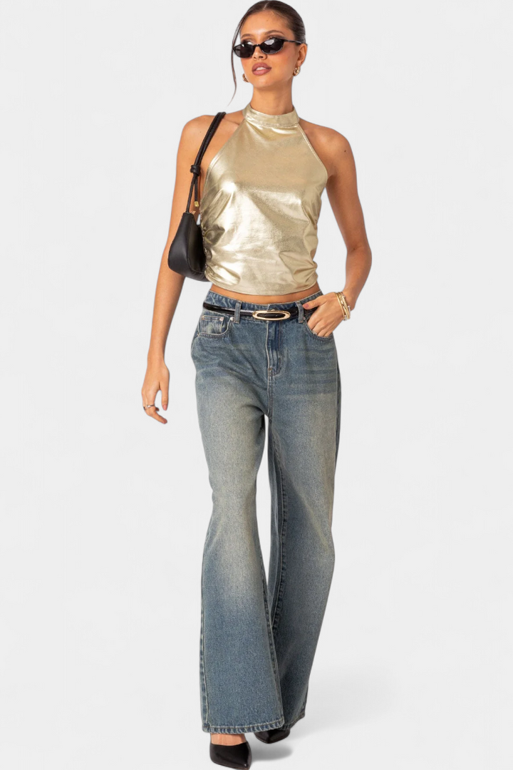 Top Halter Métallique Karter