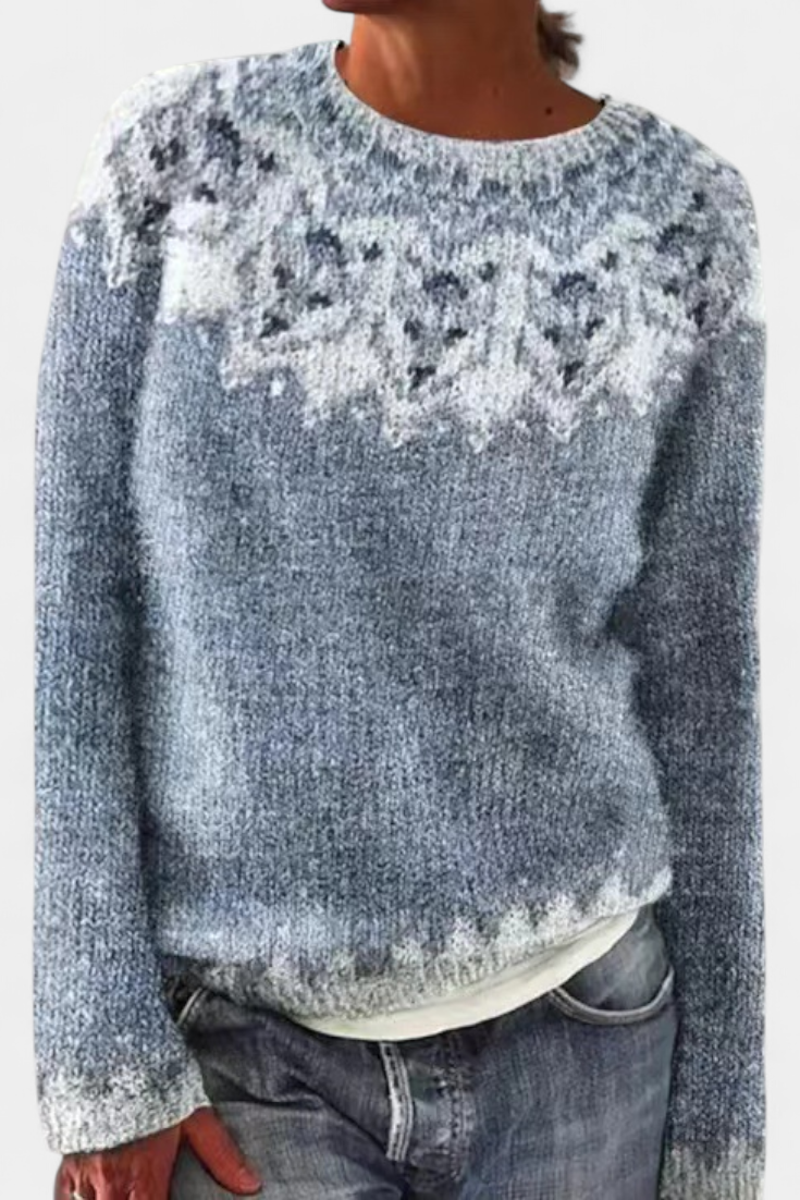 Jersey Jolessa à Motif Nordique