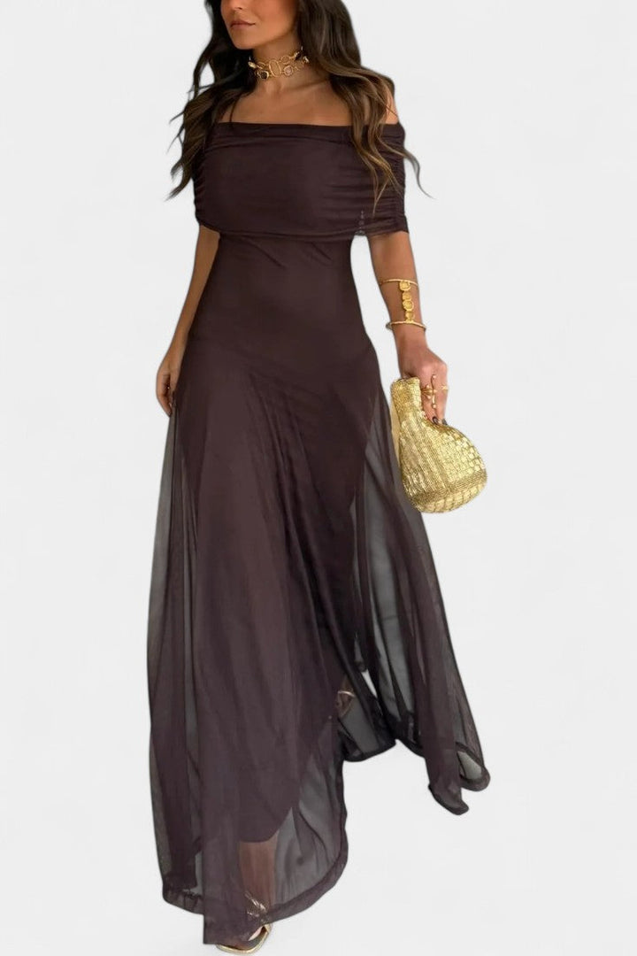 Robe Maxi Tie-Dye Jessamy à Une Épaule