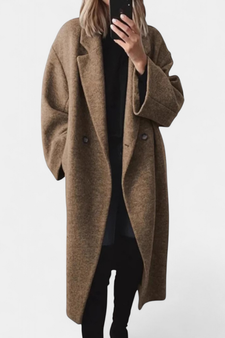 Manteau Classique Lora Felisha avec Coupe Raffinée et Style Intemporel