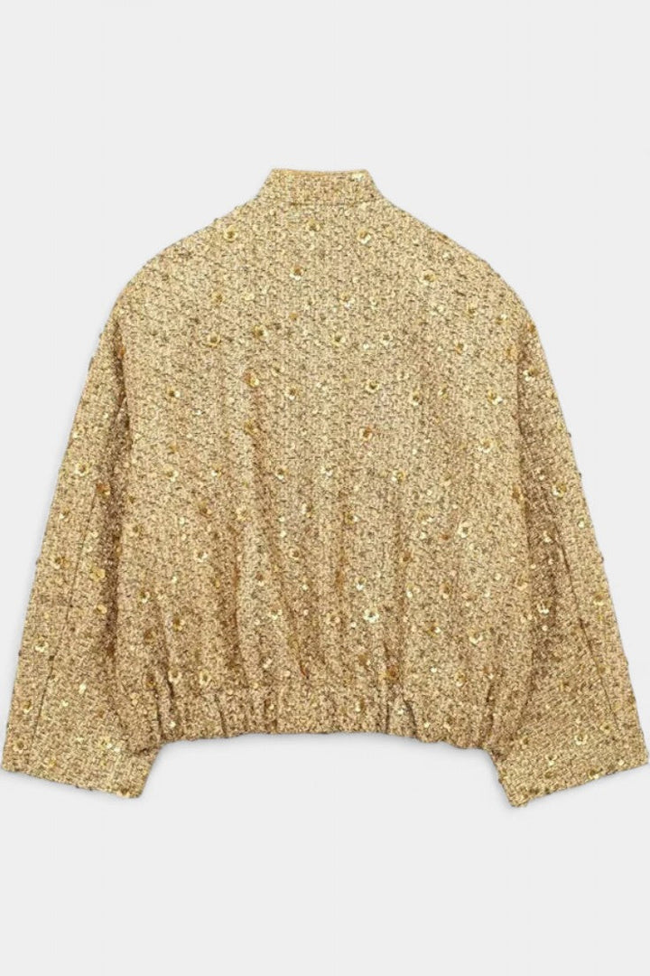 Alvera Veste Texturée d'Hiver avec Poches