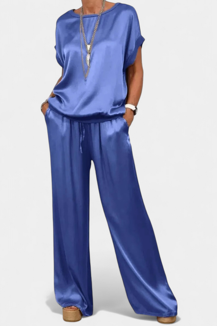 Ensemble de Printemps Blasa en Deux Pièces avec Style Sophistiqué