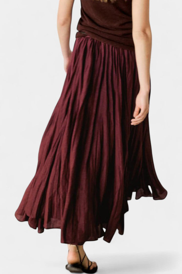 Gia Ensemble Oversized de Pull et Jupe Midi