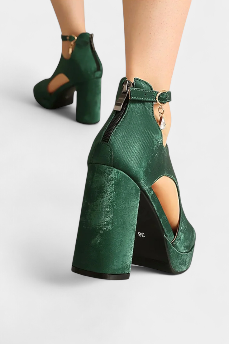Lopez Talons Épais Multicolores