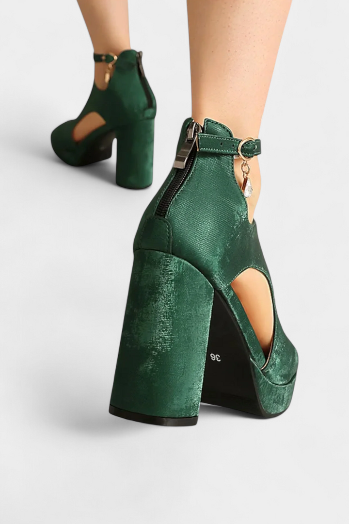 Lopez Talons Épais Multicolores