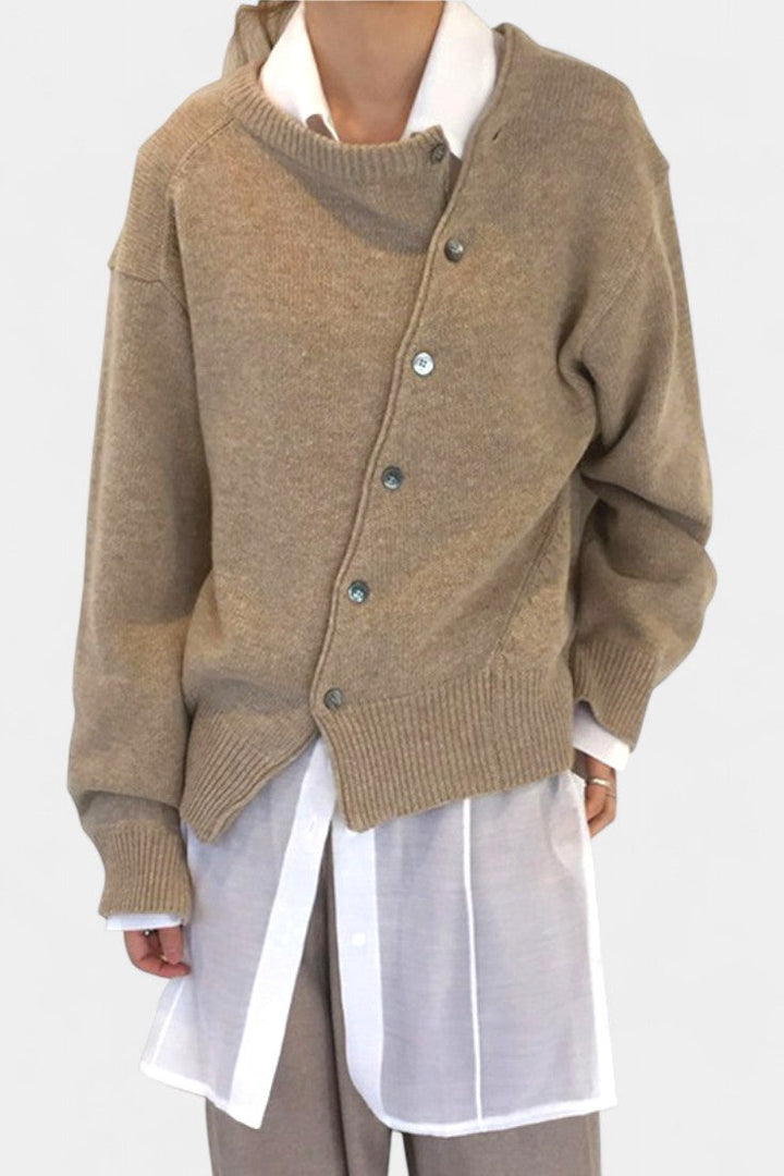 Cardigan d'Hiver Wunlisa avec Boutons