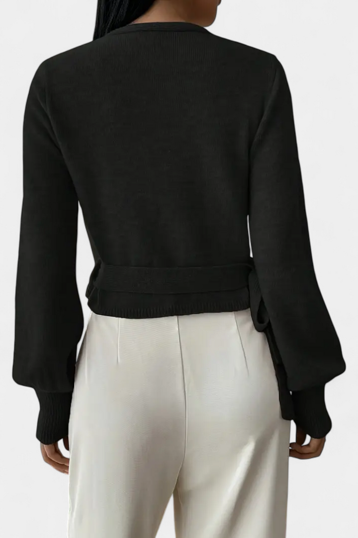 Pull Persephone à Bretelles Croisées et Col en V