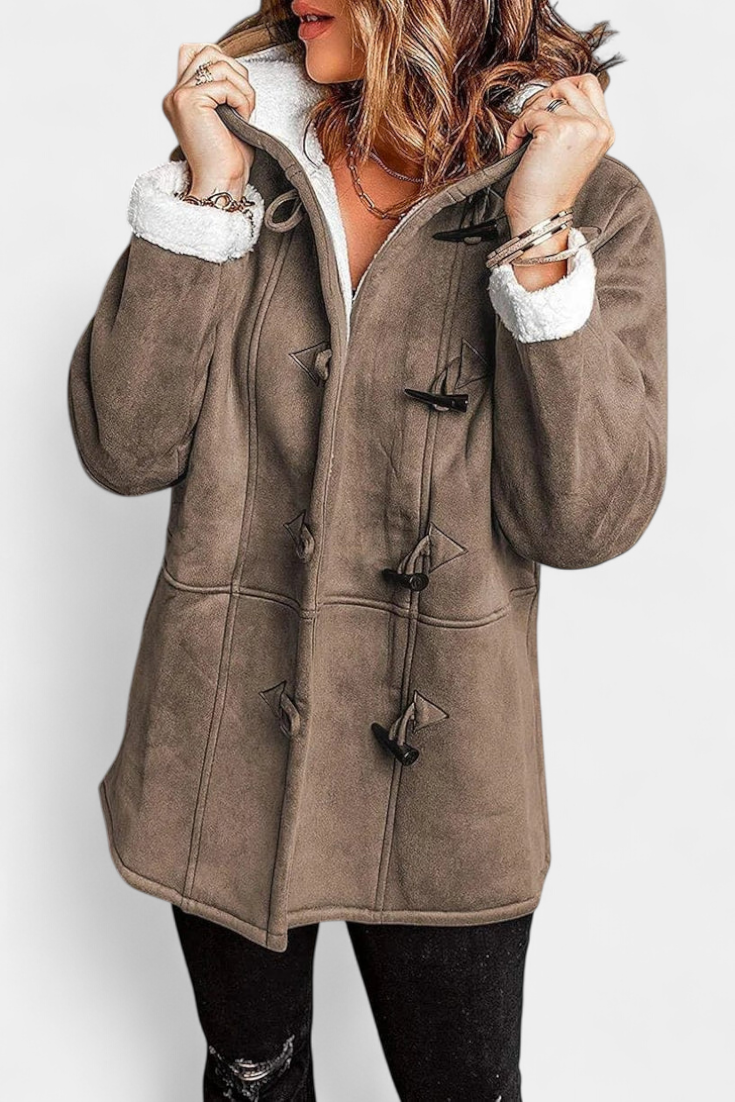 Jessa Manteau Élégant avec Capuche