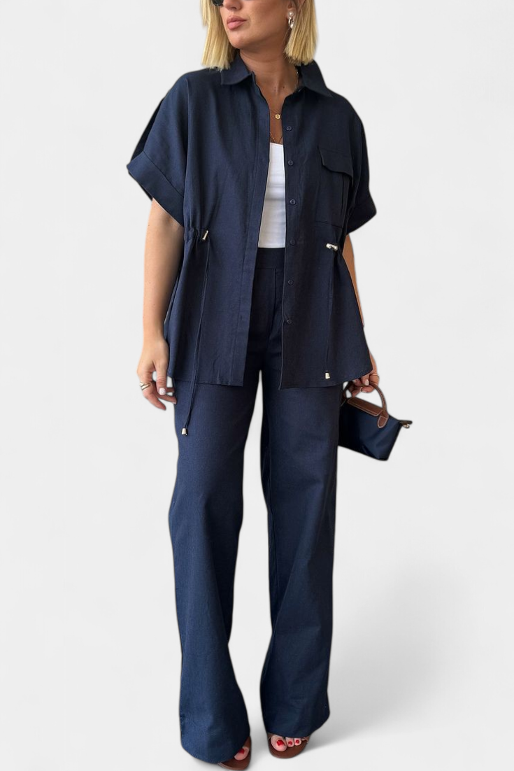 Ensemble Lani Relaxed en Coton et Lin