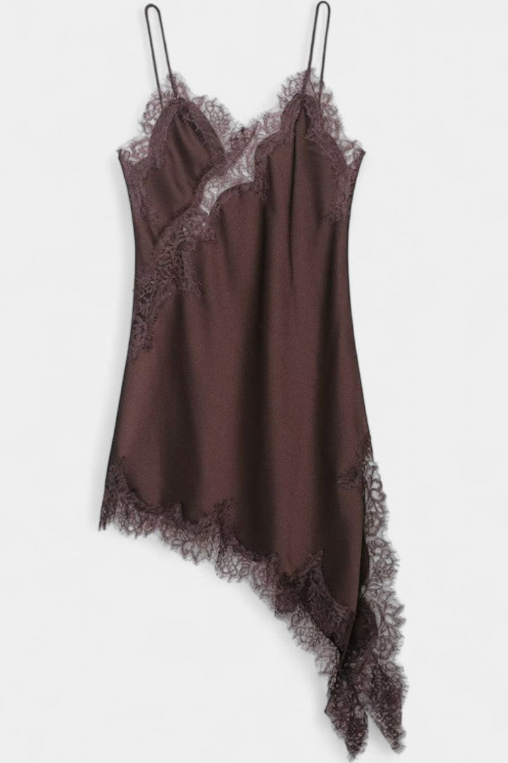 Kerry Mini Robe à Bretelles en Dentelle