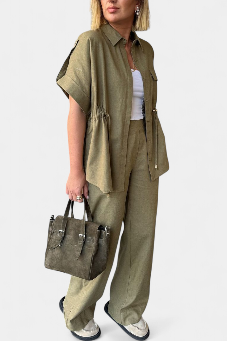 Ensemble Lani Relaxed en Coton et Lin
