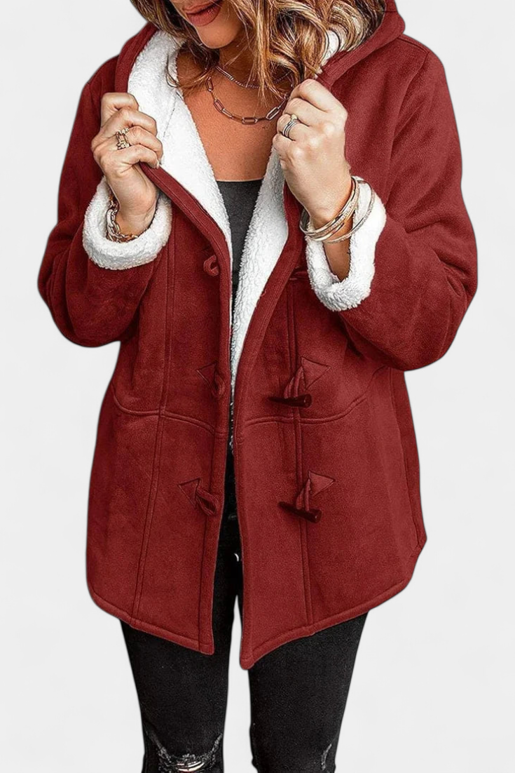 Jessa Manteau Élégant avec Capuche