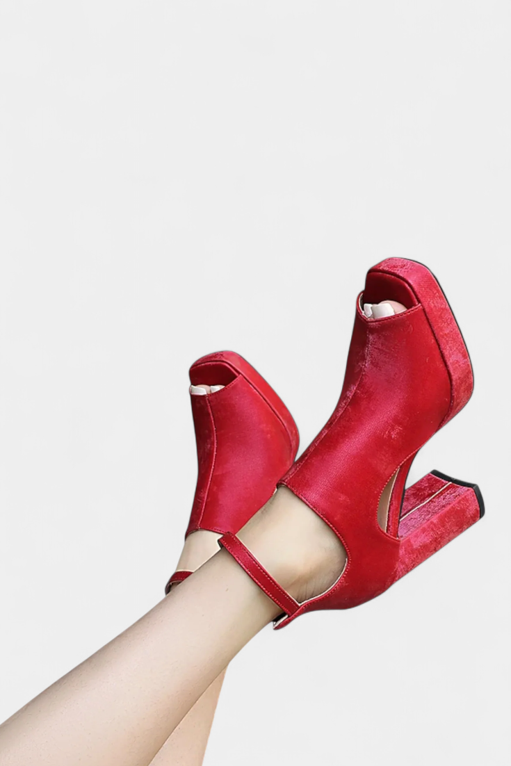 Lopez Talons Épais Multicolores