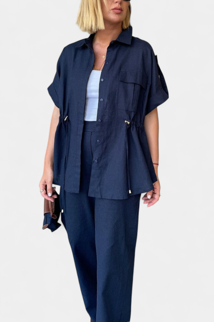 Ensemble Lani Relaxed en Coton et Lin