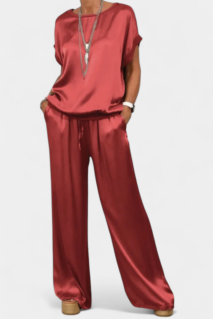 Ensemble de Printemps Blasa en Deux Pièces avec Style Sophistiqué
