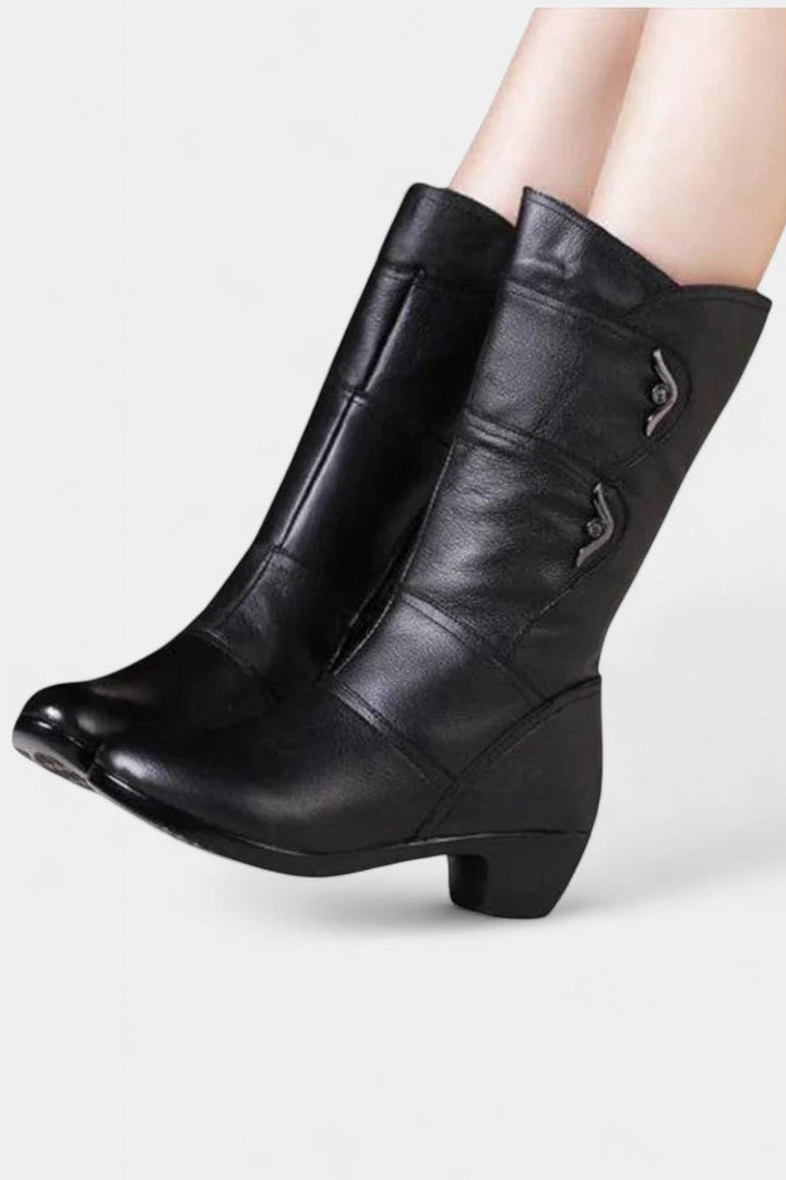 Botines Hadley avec Fermeture Éclair et Semelle Rembourrée