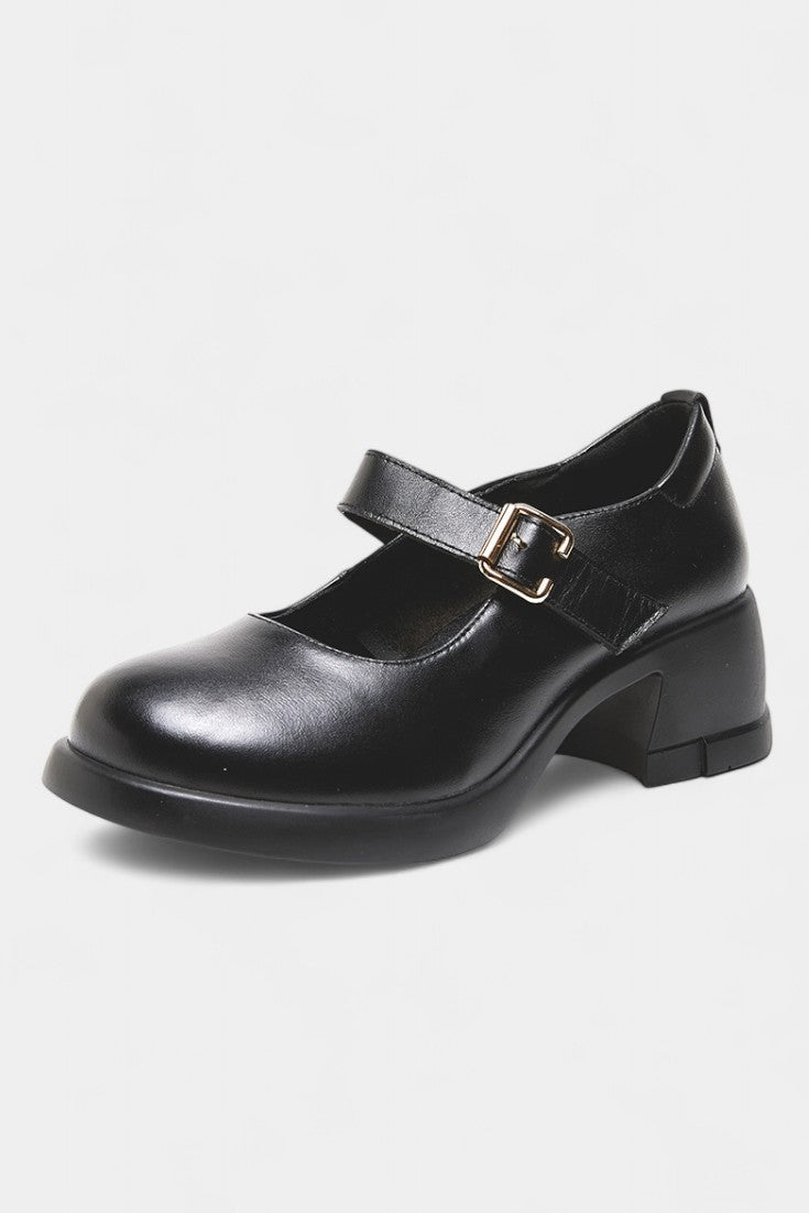 Kailyn Chaussures Mary Jane en Cuir