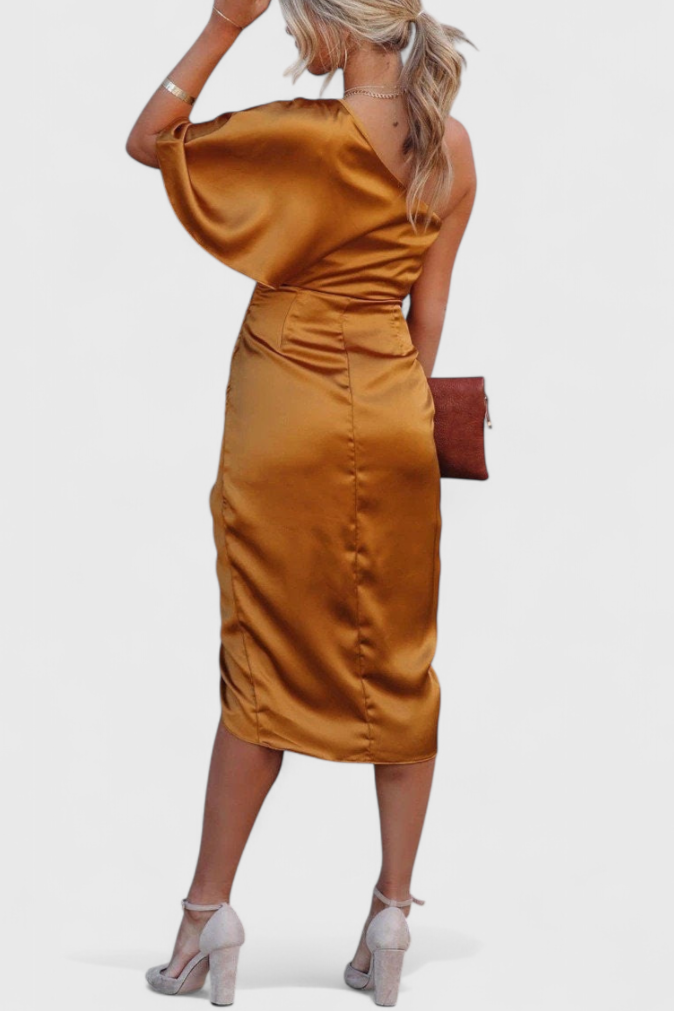Robe Fluide Anais avec Silhouette Élégante et Intemporelle