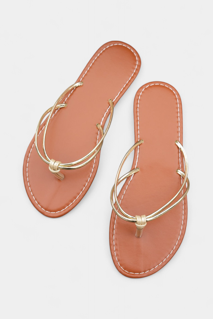 Sandales Aledia Minimalistes avec Fines Bandes Synthétiques