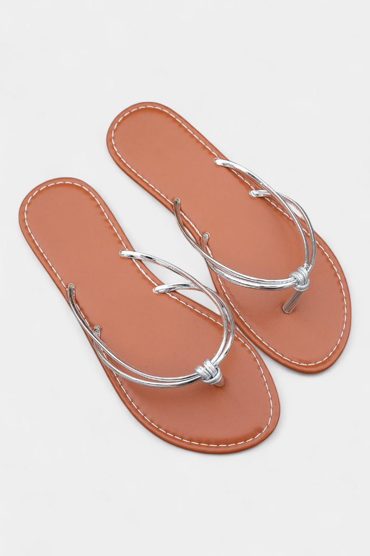 Sandales Aledia Minimalistes avec Fines Bandes Synthétiques