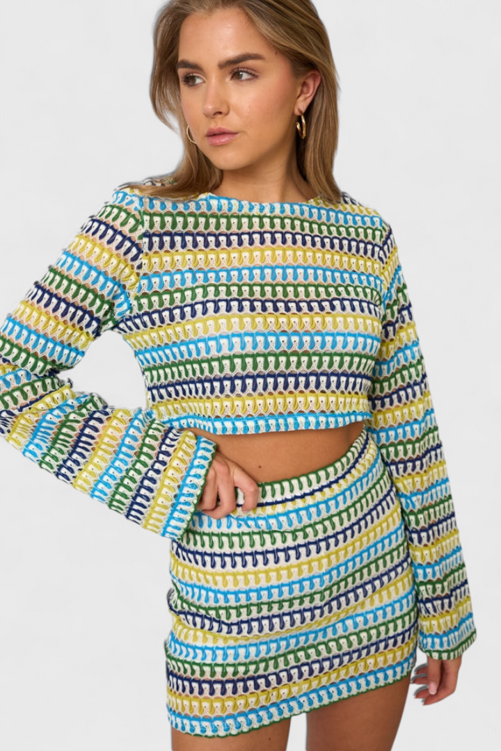 Ensemble Islene Boho en Crochet Léger