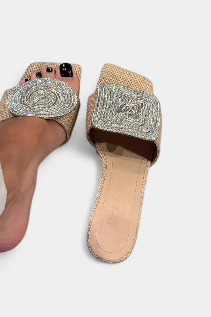 Sandales Rondes et Carrées Rita avec Talon