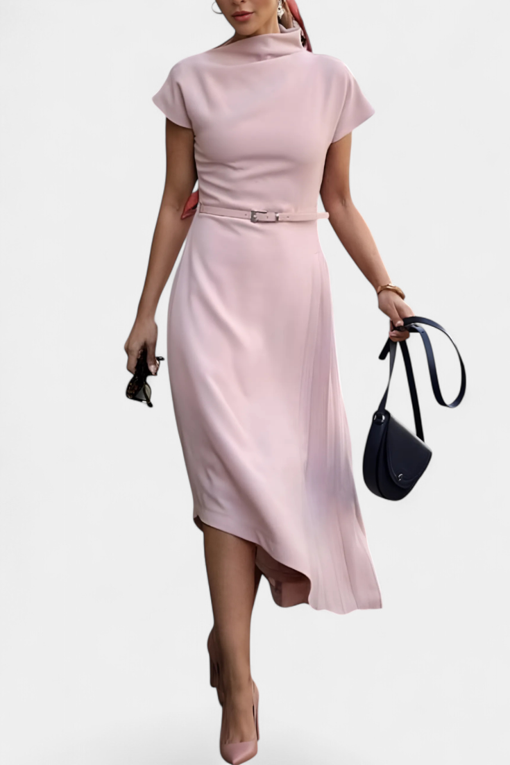 Robe Asymétrique Florence de Style Urbain
