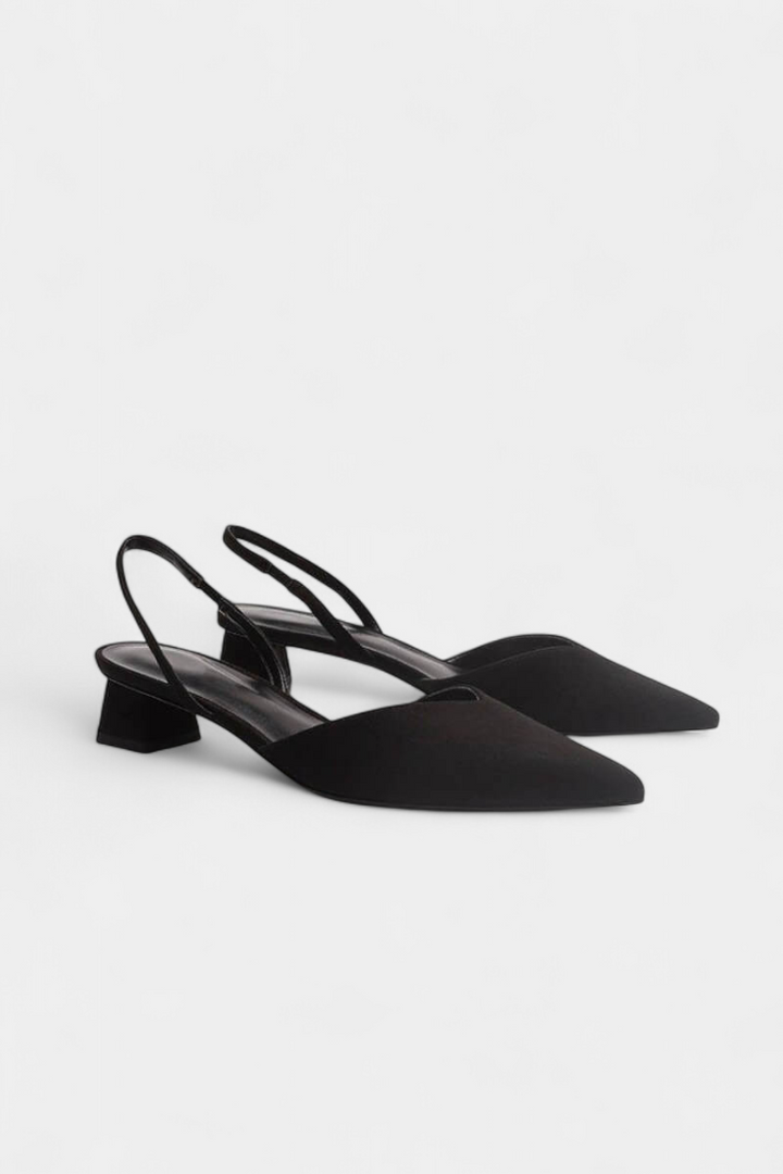 Babette Talons Slingback Pointus