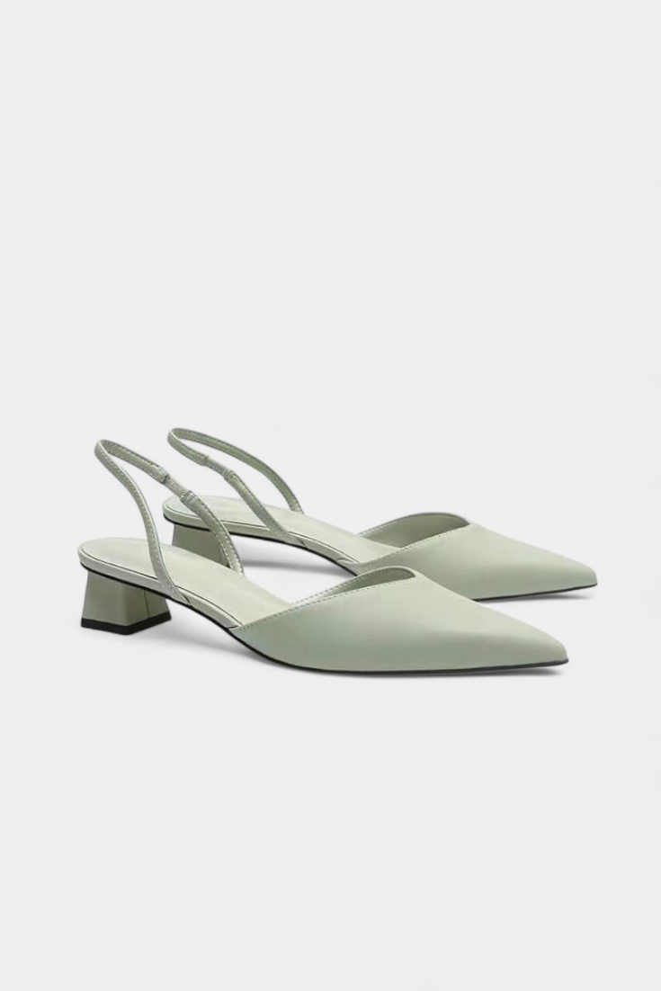Babette Talons Slingback Pointus