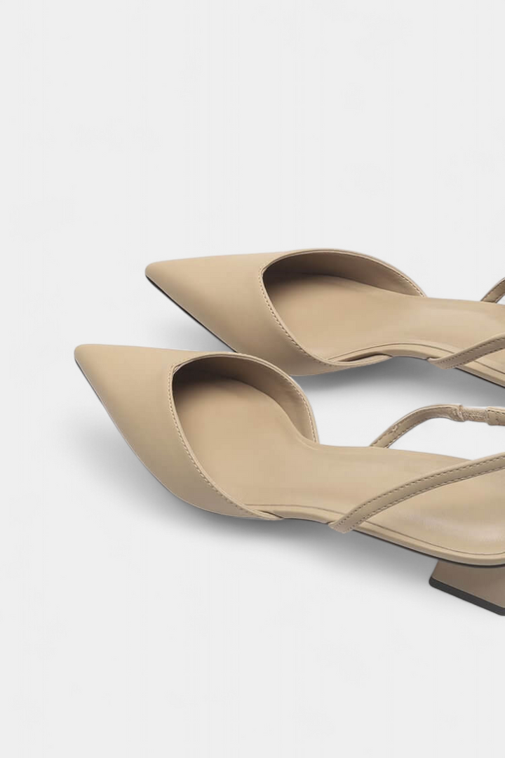 Babette Talons Slingback Pointus