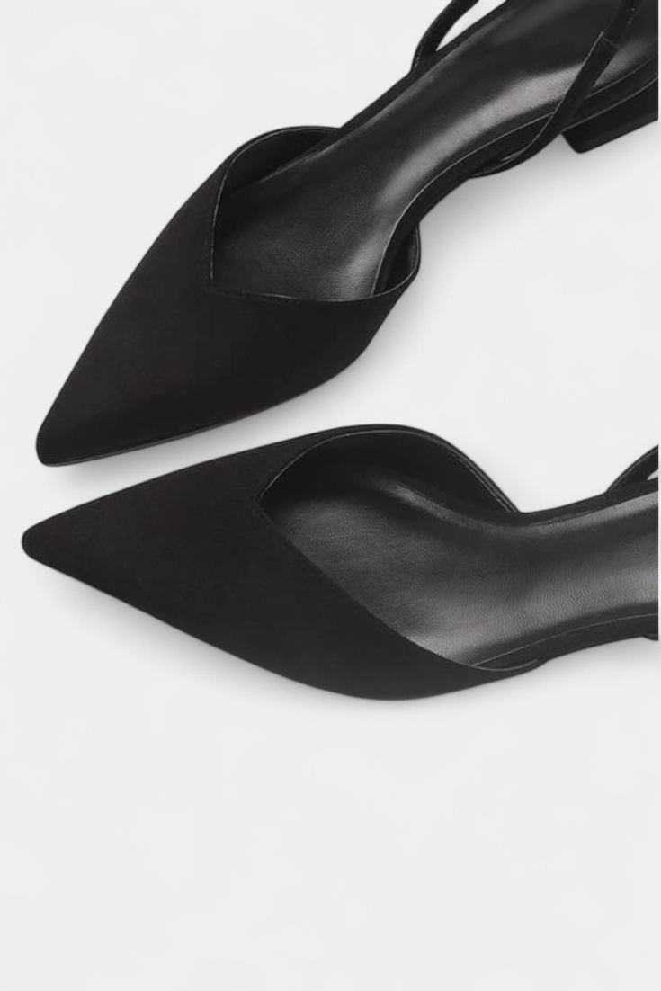 Babette Talons Slingback Pointus
