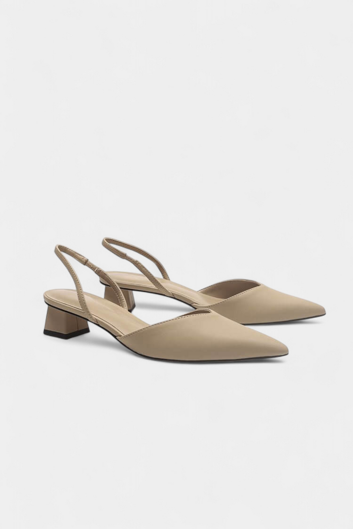 Babette Talons Slingback Pointus