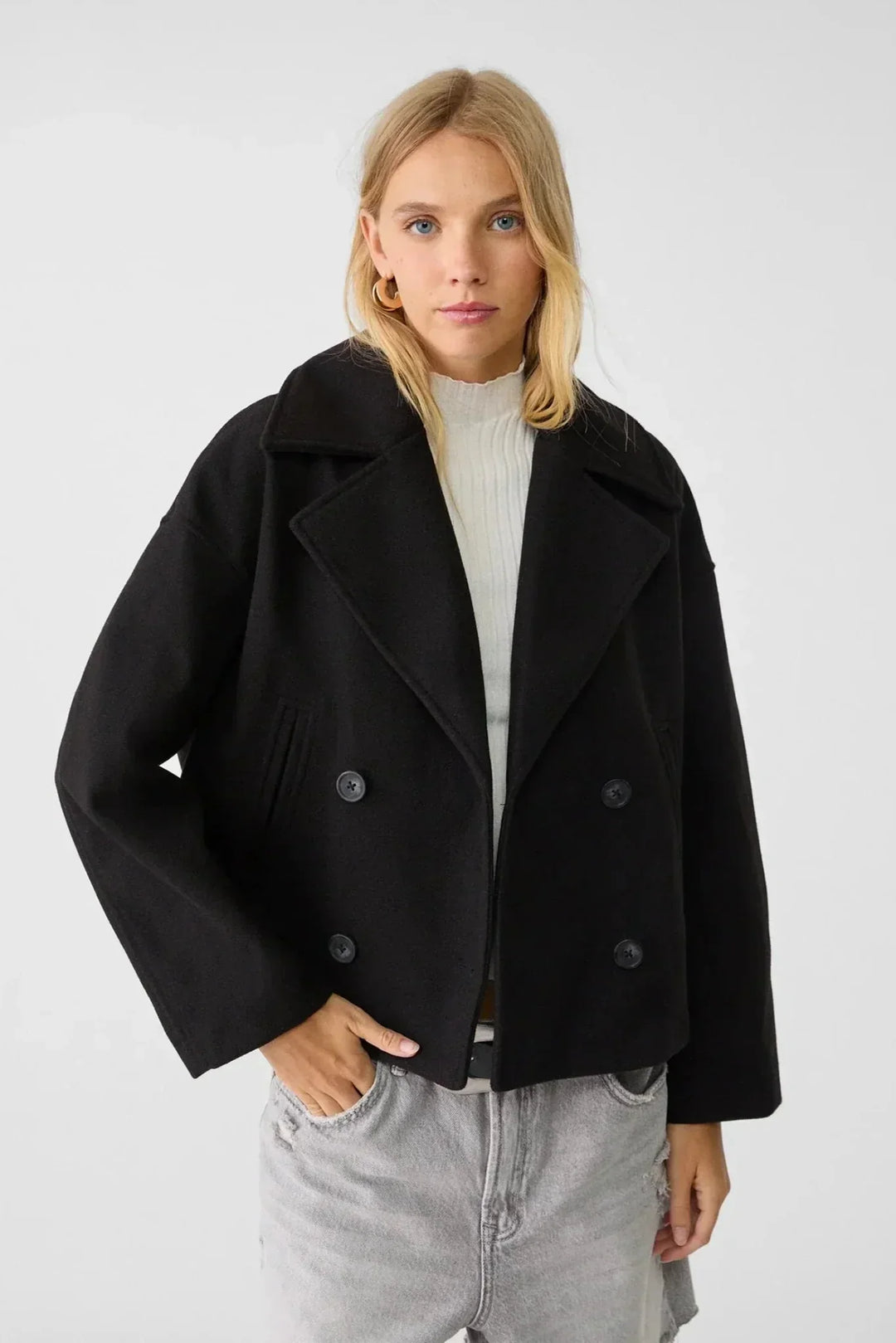 Veste Courte Double Boutonnage Destiny