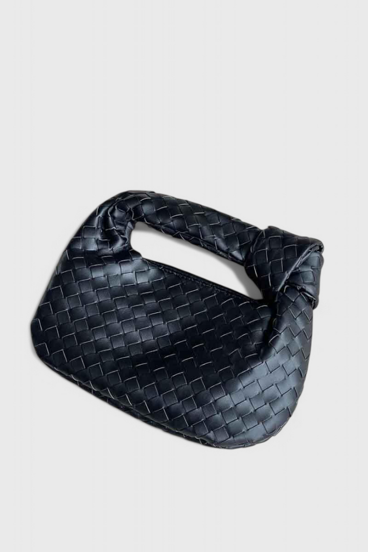 Sage Bolso Satchel Mini Tissé