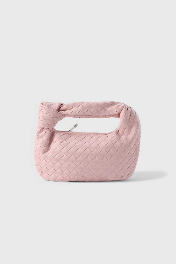 Sage Bolso Satchel Mini Tissé