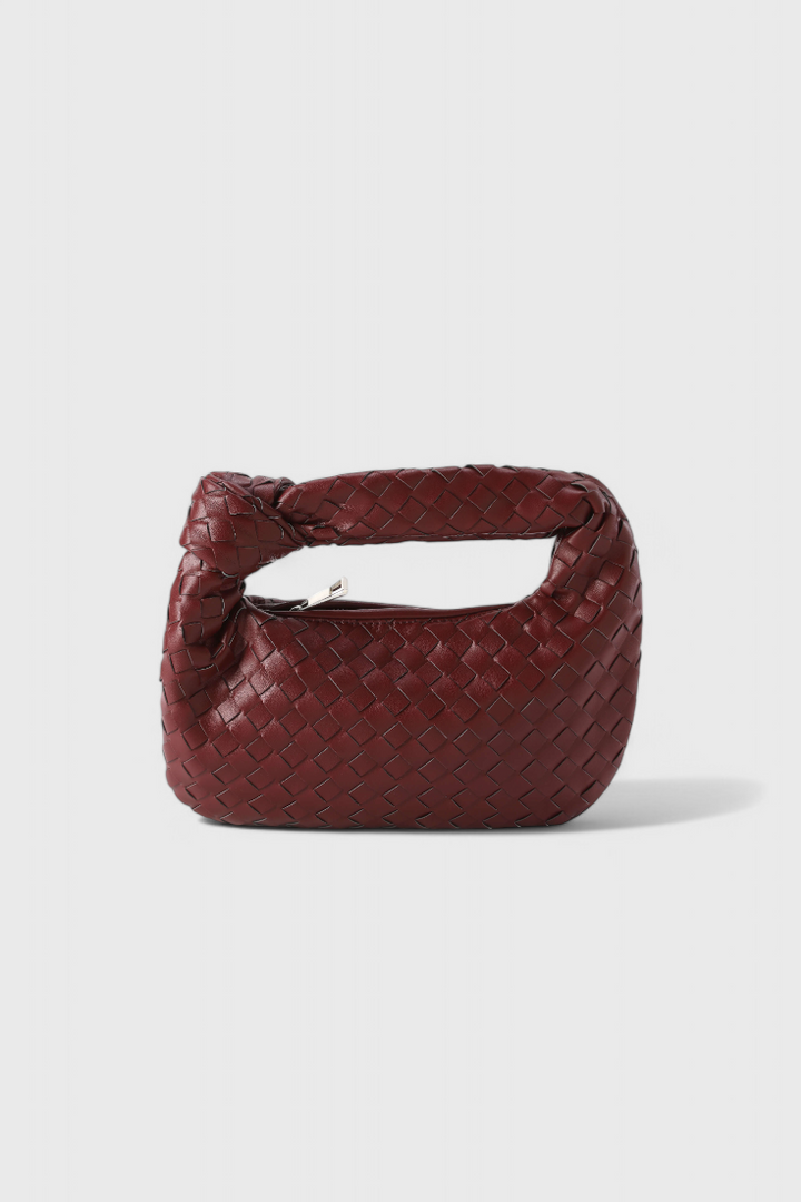 Sage Bolso Satchel Mini Tissé