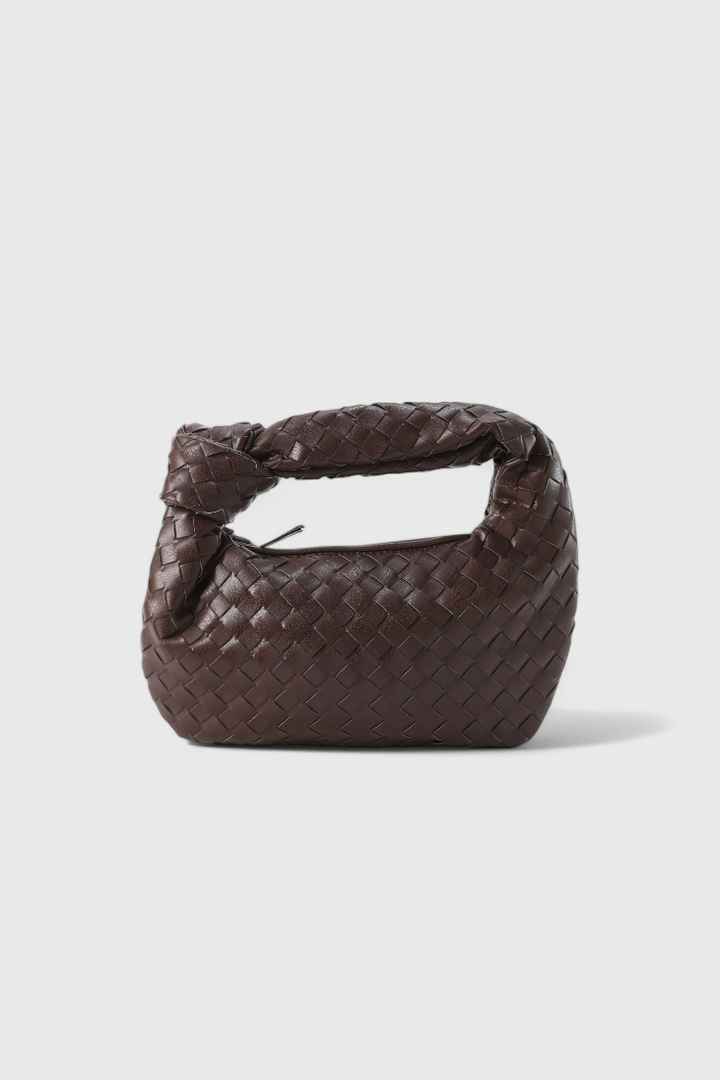 Sage Bolso Satchel Mini Tissé