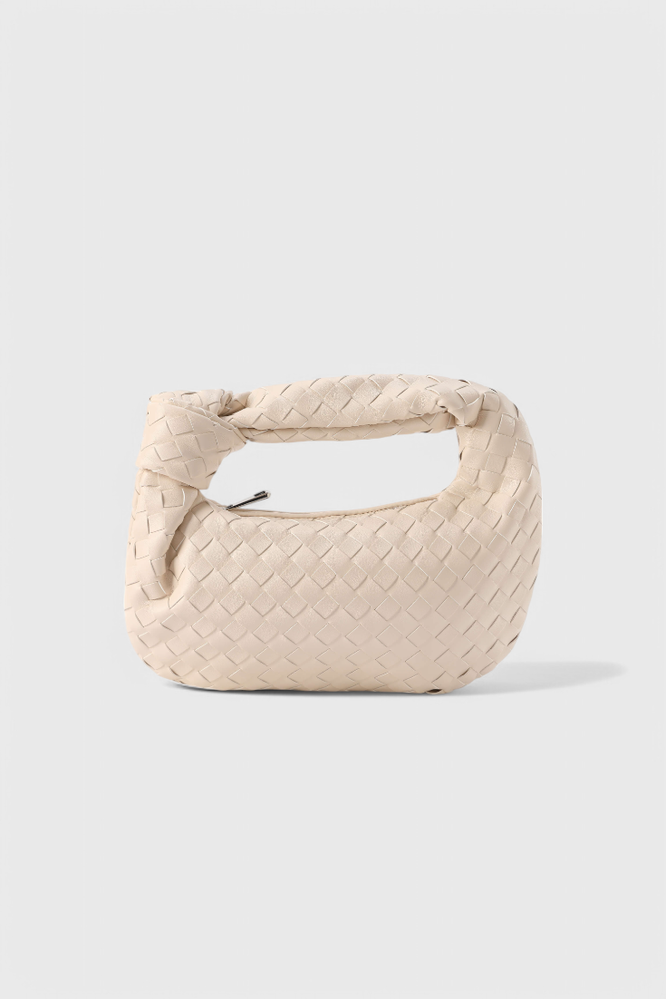 Sage Bolso Satchel Mini Tissé