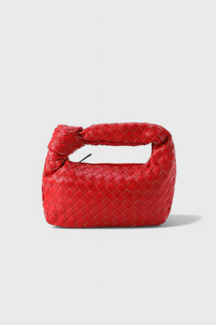 Sage Bolso Satchel Mini Tissé