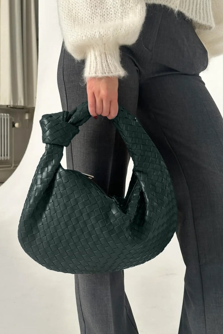 Sage Sac à Bandoulière Moyen Tissé