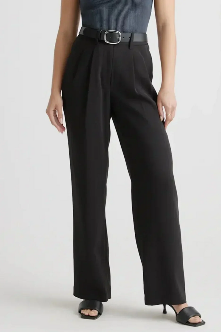 Tinashe Pantalons Tailleur à Jambe Large