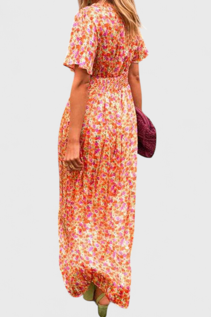 Aldara Robe Classique avec Décolleté en V